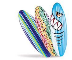 Polygroup Limited 8422259604808 Tapis de Gymnastique Gonflable 3 Places Couleurs Assorties 15755 cm