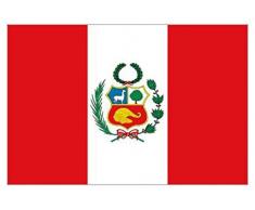 Gifts 4 All Occasions Limited SHATCHI-1045 State Drapeau péruvien pour intérieur et extérieur 1,5 x 91 cm