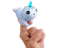 WowWee Fingerlings Bébé éléphant Gris Jouet interactif - version anglaise