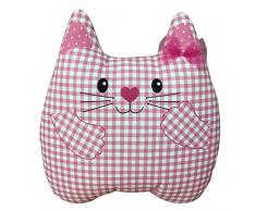 ARTEMODEL- Prof prefe Oreiller viscoélastique Chat Rose Grossier, Couleur (1)