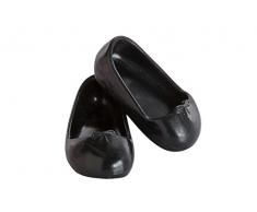 Corolle - DJB62 - Ballerines Noires pour Poupée Ma Corolle