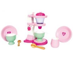 Small Foot Company - 3106 - Jeu Dimitation - Cuisine - Machine À Café - Emilia