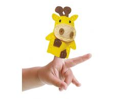 Mammut 164002 Kit de Couture Poupée Animal Girafe Kit Complet avec Feutres Prédécoupés Tapis Garnissage Fil Aiguille à Tige et Notice pour Enfants à partir de 5 Ans Multicolore