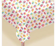 Amscan 570123 Just Chillin Nappe en Flanelle 1,32 m x 2,28 m