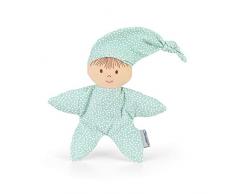 Sterntaler Poupée, Hochet intégré, Âge : Dès la naissance, 16 cm, Vert menthe