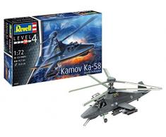 Revell 03889 Maquette dhélicoptère Kamov Ka-58 Stealth, échelle 1/72, Multicolore