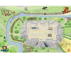 Papo - 41575 - Accessoires - Tapis De Jeu Chevaliers