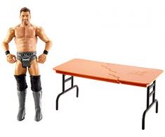 Wwe Collection Élite Figurine deluxe Articulée de Catch The Miz 17 Cm, Visage Réaliste et Accessoires, Jouet pour Enfant, Ggp03