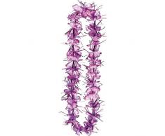 Amscan International 318238 hawaïen Violet Guirlande Leis 1 m Taille Unique