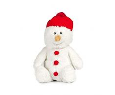 Peluche bouillotte Bonhomme de Neige - Made in France