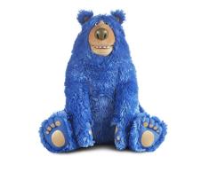 Wonder Park - 31096 - Peluche - Boomer - Bleu, Marron Clair, Kaki, Blanc, Noir, Taille M