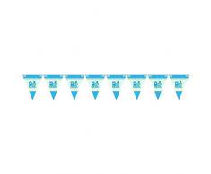 amscan 121463 4,5 m fanions Bienvenue bébé garçon