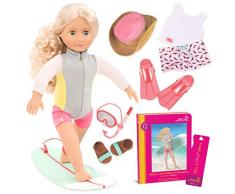 Our Generation - 44725 - Poupée - Coral - Lire et Jouer - 46 cm