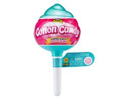 Zuru Oosh Schleim Pop Medium Sucrier avec Surprise, 40 g de Schleim et Figurine de Collection Assortis en Jaune, Violet, Rose ou Turquoise