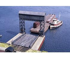 Walthers Échelle Ho représentant Série & # 174 Carfloat Tablier 8–1/2 x 8–1/2 x 8–5/20,3 cm Hauteur au-Dessus de leau 21.2 x 21.2 x 21.6 cm