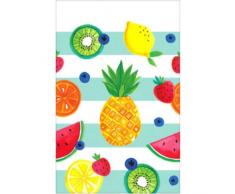 Amscan 571954 Nappe en Plastique Motif Fruits 1,3 x 2,4 m