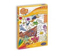 Sentosphere Poster à colorier Monde sous-Marin