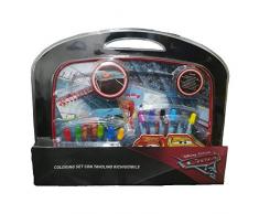 MC- Cars CA0179 Set de coloriage avec table pliante Multicolore
