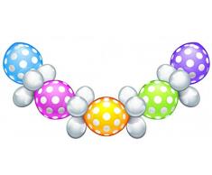 Karaloon 1.75 m Guirlande Pois Ballon Ensemble