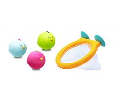 Escabbo- Jouet de Bain, EZ15144, Rose, Bleu, Vert