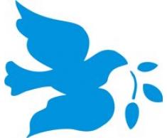 Eulenspiegel 105535 Pochoir Autocollant Motif poussière de Paix