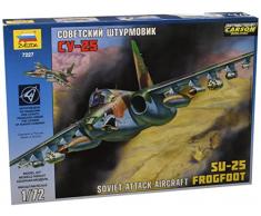 Zvezda - 7227 - Sukhoi Su-25 - Maquette avion - 1/72