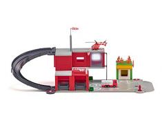 SIKU- Caserne de Pompiers Véhicule Jouet, 5508, Multicouleur