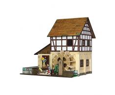 Walachia Maquette Timbered Moulin à Eau Modèle