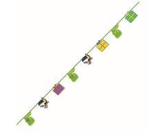 Procos 90559 Guirlande Crocodile en Papier Vert