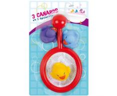 WDK PARTNER - A1100038 - Jouets de bain - Epuisette et 3 canards