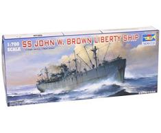 Trumpeter 05756 SS John W. Brown Liberty Ship Maquette