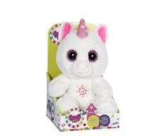 Gipsy - 070849 - Peluche Candy Pets Lumineux et sonore Licorne - Rose / 25 cm