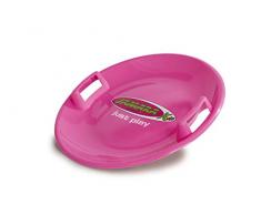 Jamara 460371 460371-Snow Play Barre dappui antidérapante 60 cm sur Les Deux côtés, Corps en Plastique Robuste, Motif Amusant sur Le Plateau antidérapant, Poids léger avec Seulement 555 g, Rose