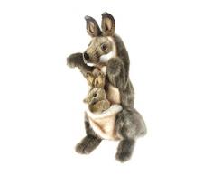 Hansa - Peluche Kangourou Marionnette 35cmH