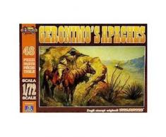 Italeri - ATL004 - Maquette - Figurine - Apaches - Echelle 1:72