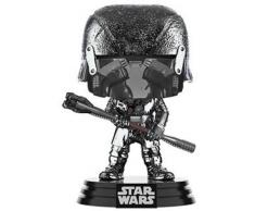Funko- Pop Star Wars The Rise of Skywalker-KOR Club (Hematite Chrome) Figurine de Collection, 47242, Multicolore