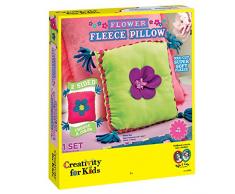 Creativity for Kids - CFK1278 - Oreiller Polaire Fleurie