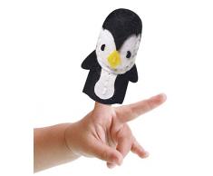 Mammut 164006 Kit de Couture Poupée Animal Pingouin Kit Complet avec Feutres Prédécoupés Tapis de Garnissage Fil Aiguille à Boutons et Notice pour Enfants à partir de 5 Ans Multicolore