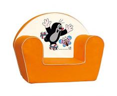 Bino Licence 53 x 42 x 33 cm Petite Taupe Chaise (Orange)