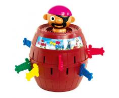 TOMY - Pic Pirate Jeux de Société pour Enfants T7028A1, Jouet Enfant 4 ans, Jeu Rigolo pour Groupes, Cadeau Anniversaire Idéal, Jeux 4 ans+