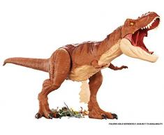 Jurassic World Super Colossal T-Rex Figurine, jouet pour enfant, FMM63