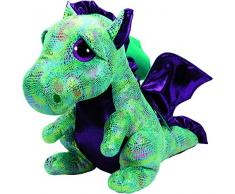 Ty - TY37099 - Beanie Boos - Peluche Cinder Le Dragon 41 cm