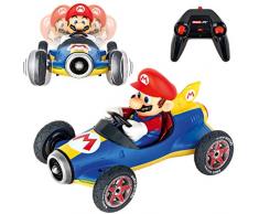 Carrera RC Kart Mach 8 avec Figurine Mario – Voiture radiocommandée avec Batterie Rechargeable – Jouet pour Enfants à partir de 6 Ans, 370181066, coloré