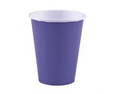 Amscan International 58015–106 Neuf Violet Tasses 266 ML