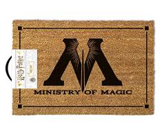 Harry Potter-GP85244 Paillasson en Fibre de Coco, GP85244, Multicolore, 40 x 60 cm