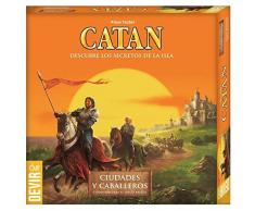 Devir - Extension Catan : Villes et Chevaliers, Jeu de Table (BGCIUDADES)