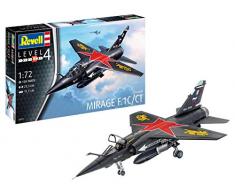 Revell davion de Chasse Mirage F.1C-échelle 1/72-niveau 4/5 Maquette, 04971, Non laqué