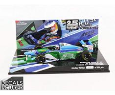 Minichamps- Voiture Miniature de Collection, 517941605, Bleu/Vert