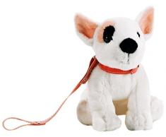 Plush - 15719 - Peluche de Chien en Laisse - Kickis - 21 cm