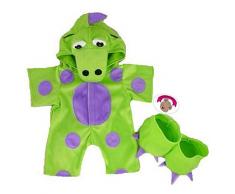 Build your Bears Wardrobe Construire Votre Ours Armoire 38,1 cm Vêtements Fit Construire des Ours Teddies My Dinosaure Vert Costume